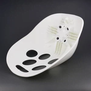 D'injecció transparent a mida peces modelades de plàstic