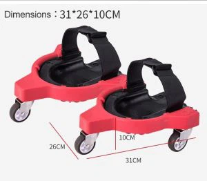 Pastilles de genolls enrotllables per instal·ladors de sòls